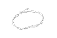  Polished Punk - Gliederarmbänder - Silber / rhodiniert - Zirkonia - 19cm